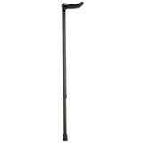 Adjustable Carbon Fiber Cane with Stylish Checkered Inlay, Lightweight - Tophatter Daily Deals