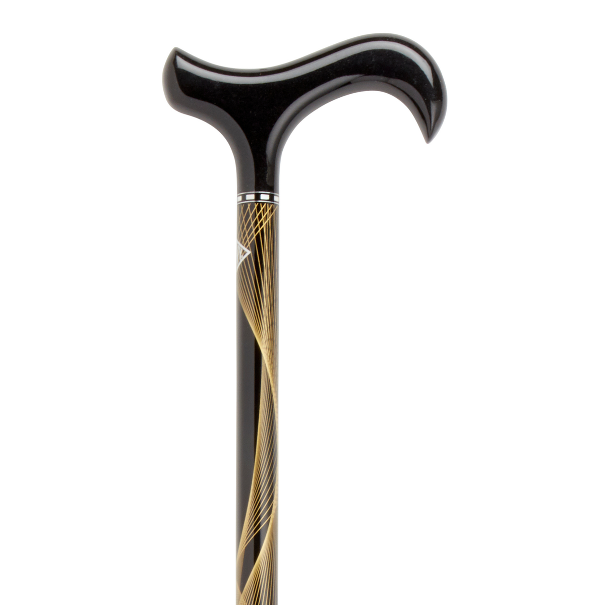 Carbon Walking Cane- Rally Sport Black - Tophatter Daily Deals