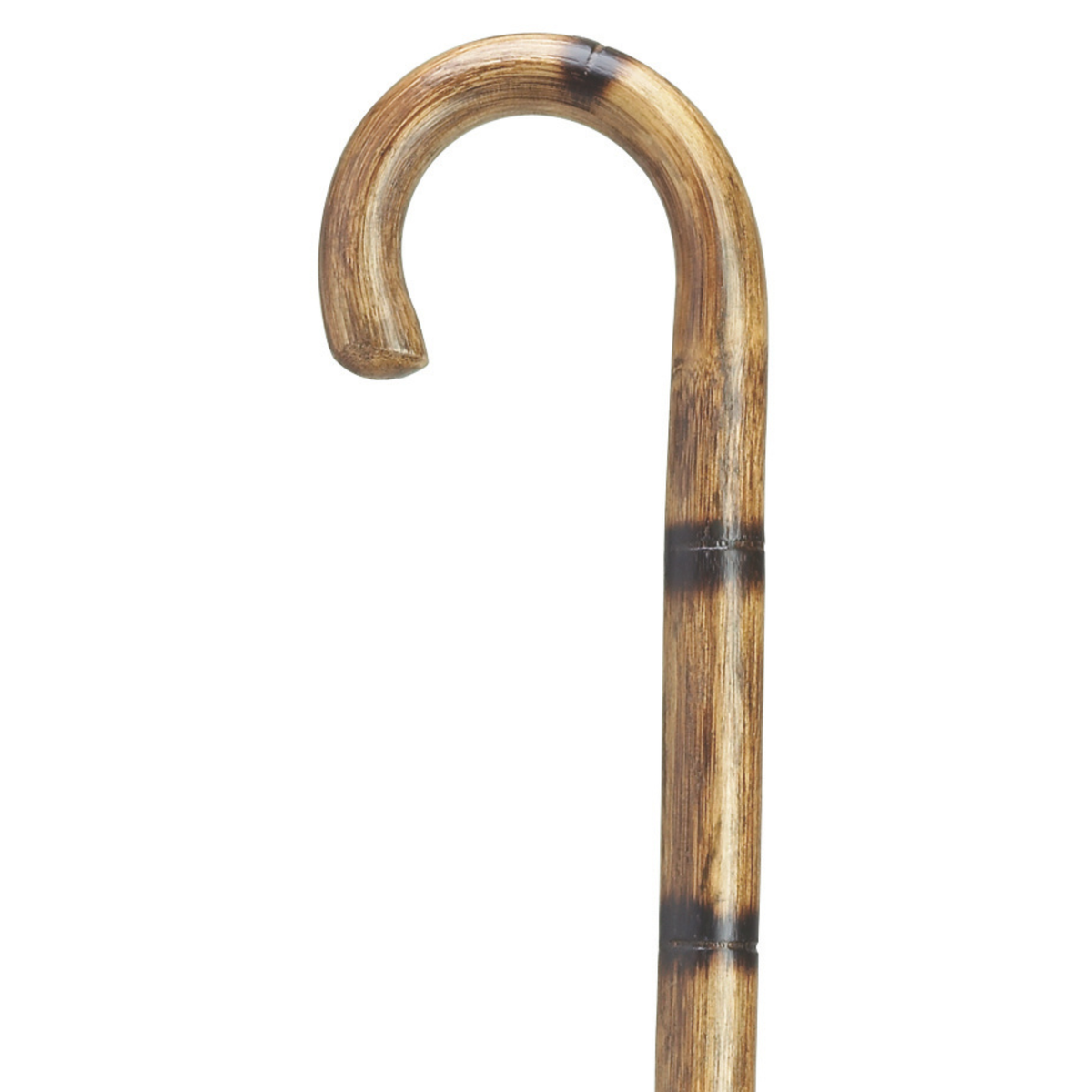 Manilla Tourist Cane Stepped & Scorched - Tophatter Daily Deals