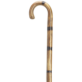 Manilla Tourist Cane Stepped & Scorched - Tophatter Daily Deals
