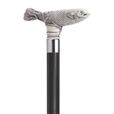 Scrimshaw Trout Walking Cane Black - Tophatter Daily Deals