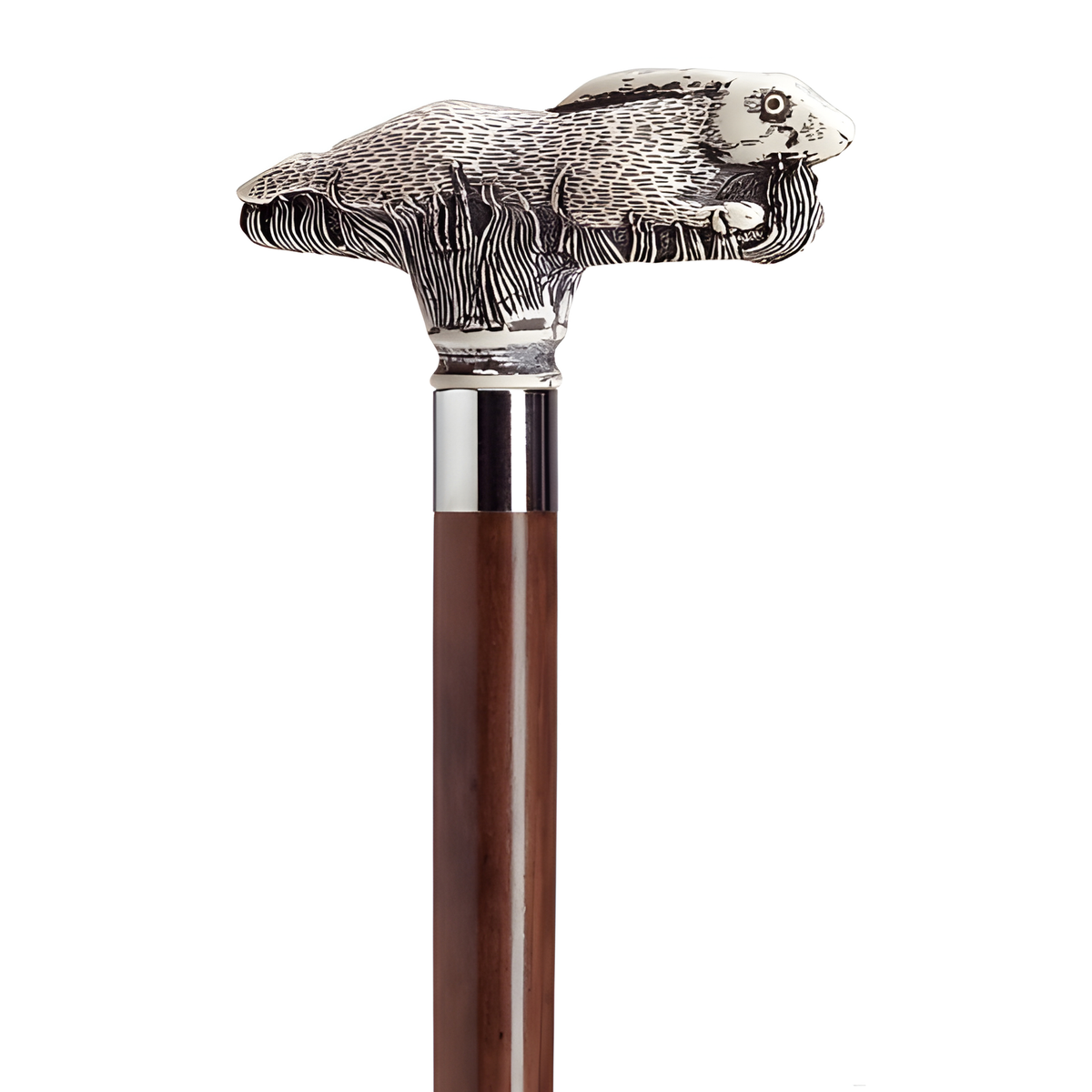 Scrimshaw Running Rabbit Walking Cane - Tophatter Daily Deals