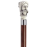 Scrimshaw Afghan Man Cane Walnut - Tophatter Daily Deals