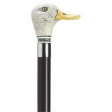 Scrimshaw Duck Walking Stick Black - Tophatter Daily Deals