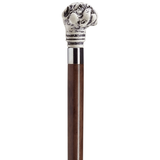 Scrimshaw Bull Dog Walking Cane Walnut - Tophatter Daily Deals