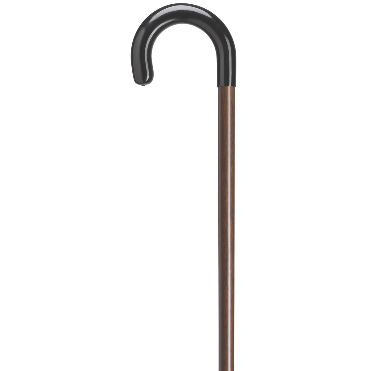 Comfort Crook Cane - Vinyl Covered Handle - Tophatter Daily Deals