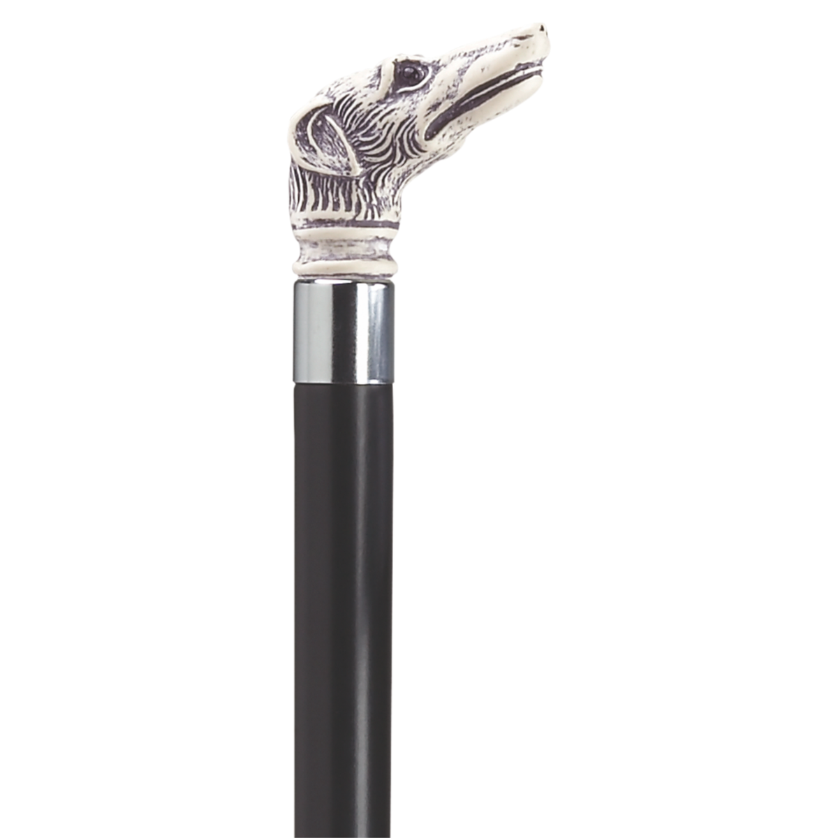 Scrimshaw Whippet Walking Cane Black - Tophatter Daily Deals