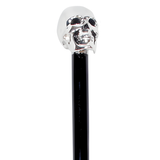 Gothic Silver Skull Cane - Tophatter Daily Deals