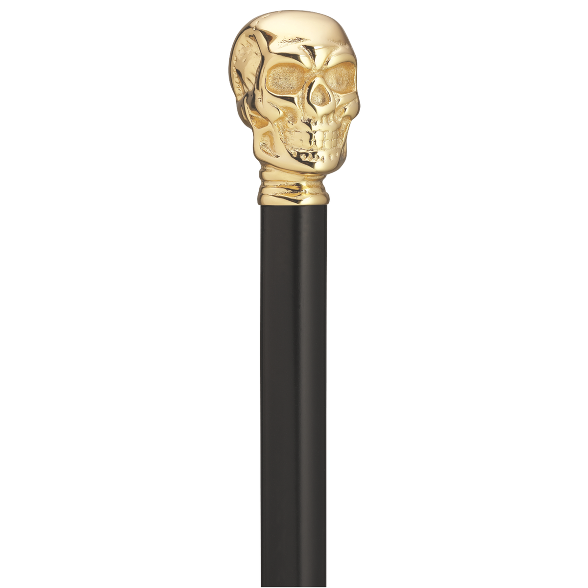 Golden Skull Cane - Tophatter Daily Deals