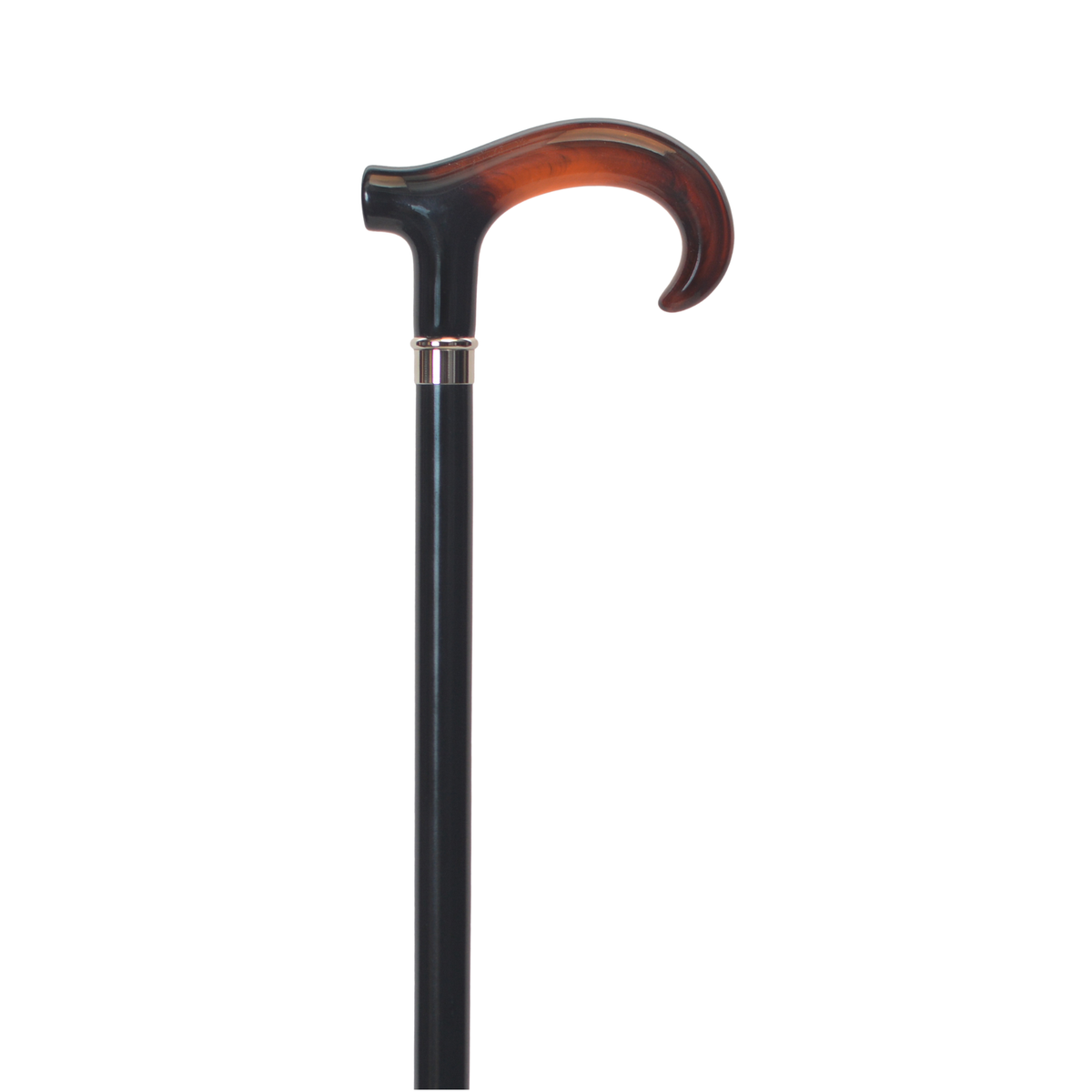Stylish Italian Derby Cane: Impact-Resistant Handle & Hardwood Shaft Shell - Tophatter Daily Deals