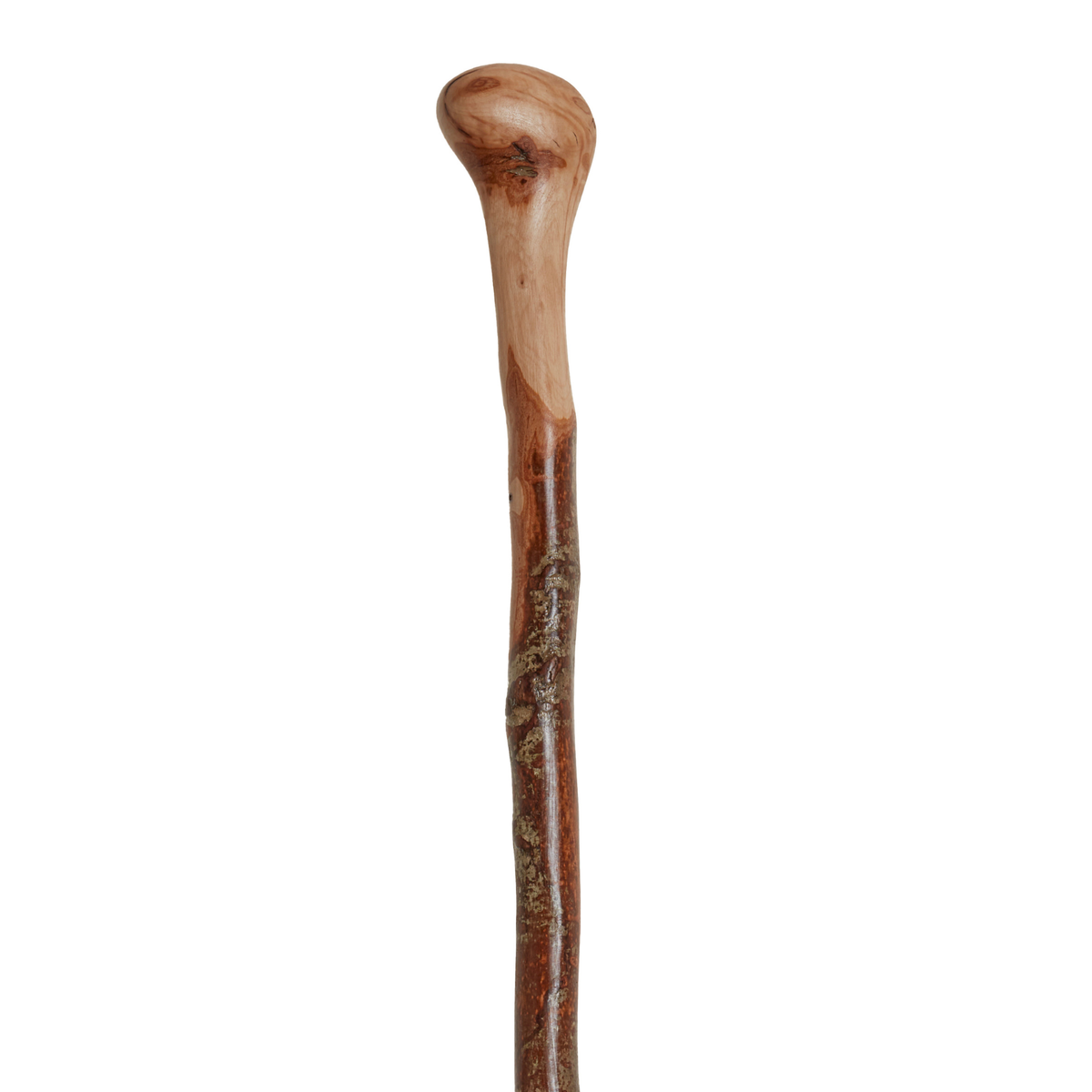 Elegant Handcrafted Root Knob Walking Cane - 36-Inch Artistry Canes - Tophatter Daily Deals