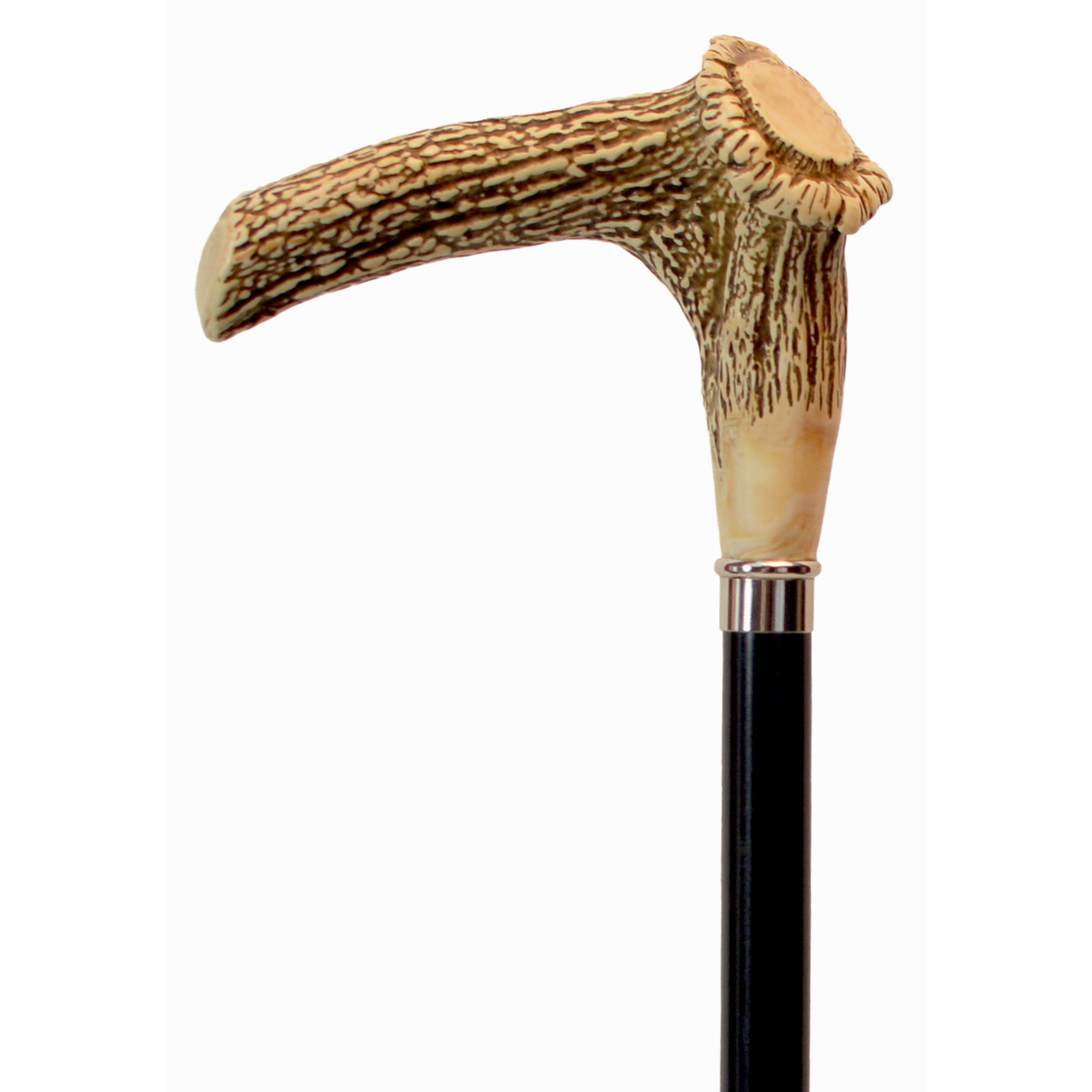 Stag Horn Walking Stick - Tophatter Daily Deals