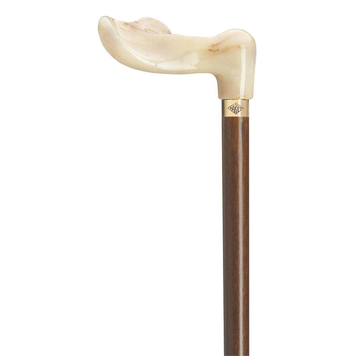 Marbleized Palm Grip walking Cane - Extra Tall Right - Tophatter Daily Deals