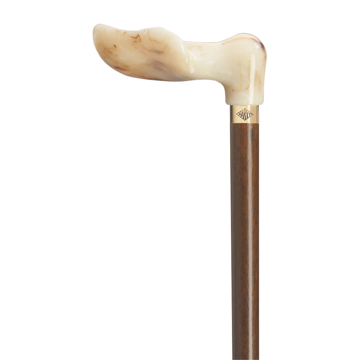 Marbleized Palm Grip walking Cane - Extra Tall Left - Tophatter Daily Deals
