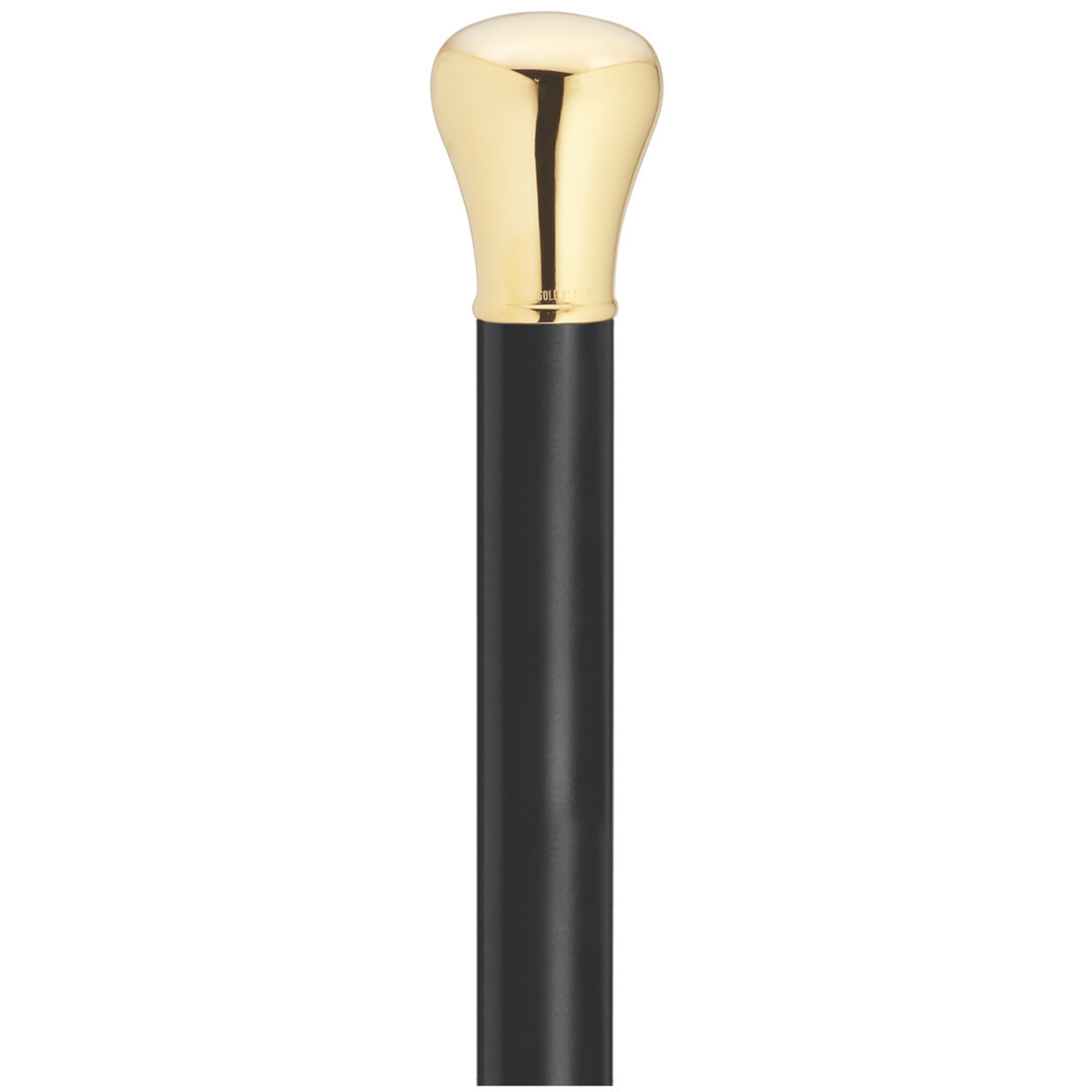 Men's 14K Gold Plate Walking Stick - Tophatter Daily Deals