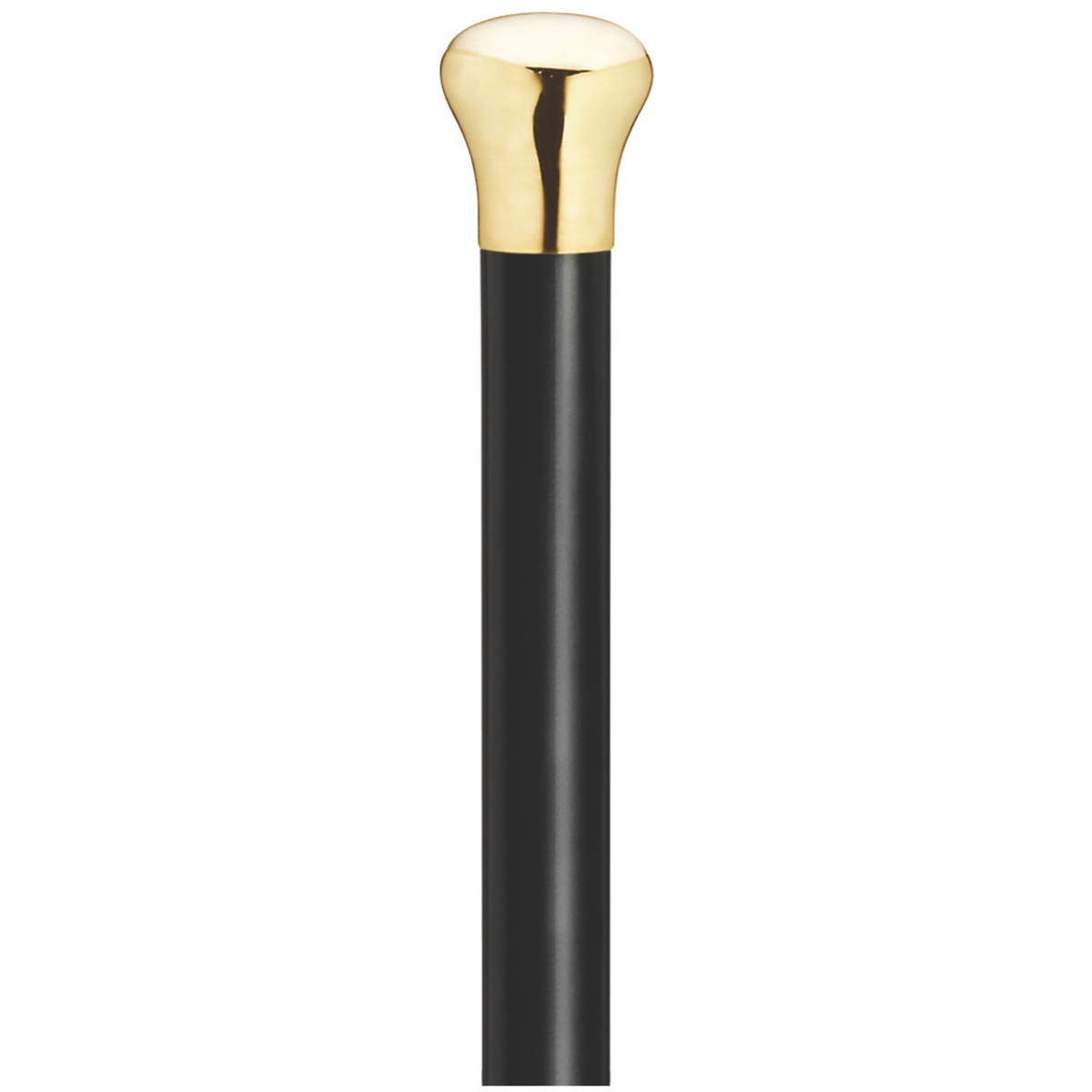 Men's 14K Solid Gold Cap Walking Stick - Tophatter Daily Deals