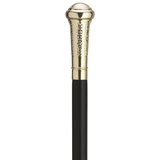 Formal Cap Walking Stick Gold - Tophatter Daily Deals