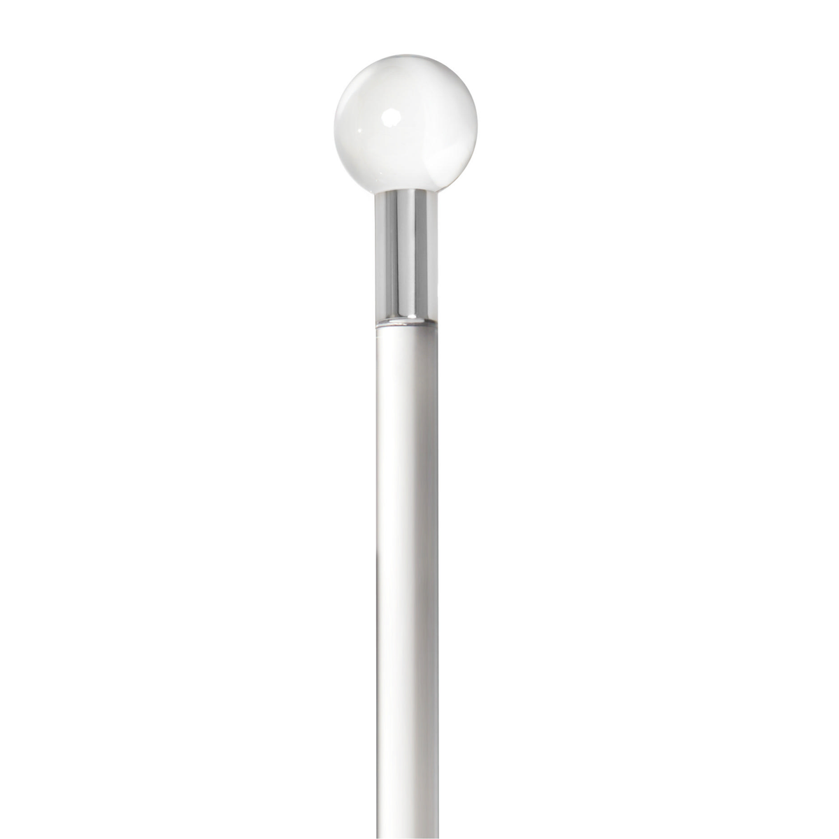 Clear Lucite Ball Knob Handle Canes - Tophatter Daily Deals
