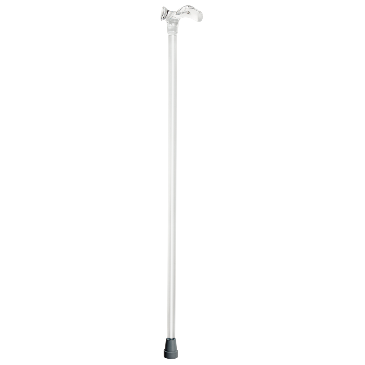 Right-Hand Acrylic Palm Grip Walking Cane - Elegant & Ergonomic Design - Tophatter Daily Deals