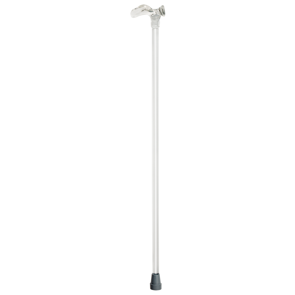 Left-Handed Acrylic Palm Grip Walking Cane - Elegant & Comfortable - Tophatter Daily Deals