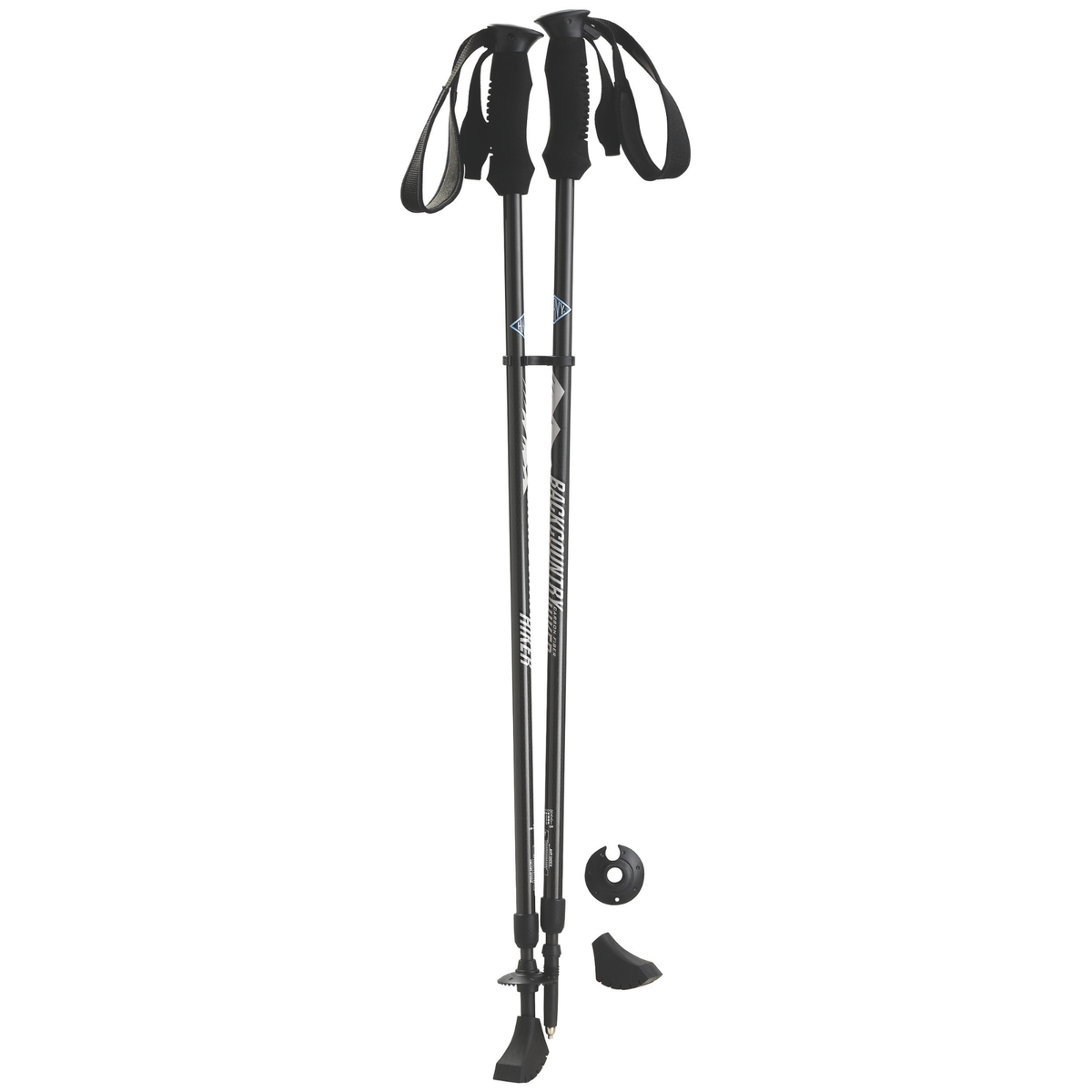 Backcountry Carbon Fiber Hiking Poles- 2 Section - Tophatter Daily Deals