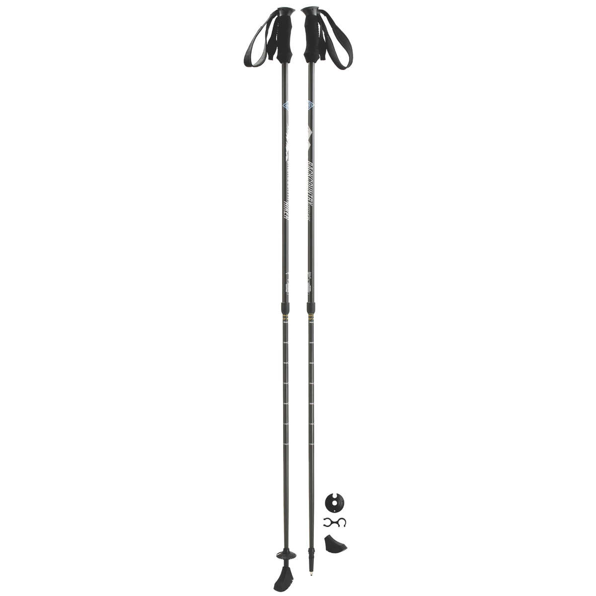 Backcountry Carbon Fiber Hiking Poles- 2 Section - Tophatter Daily Deals