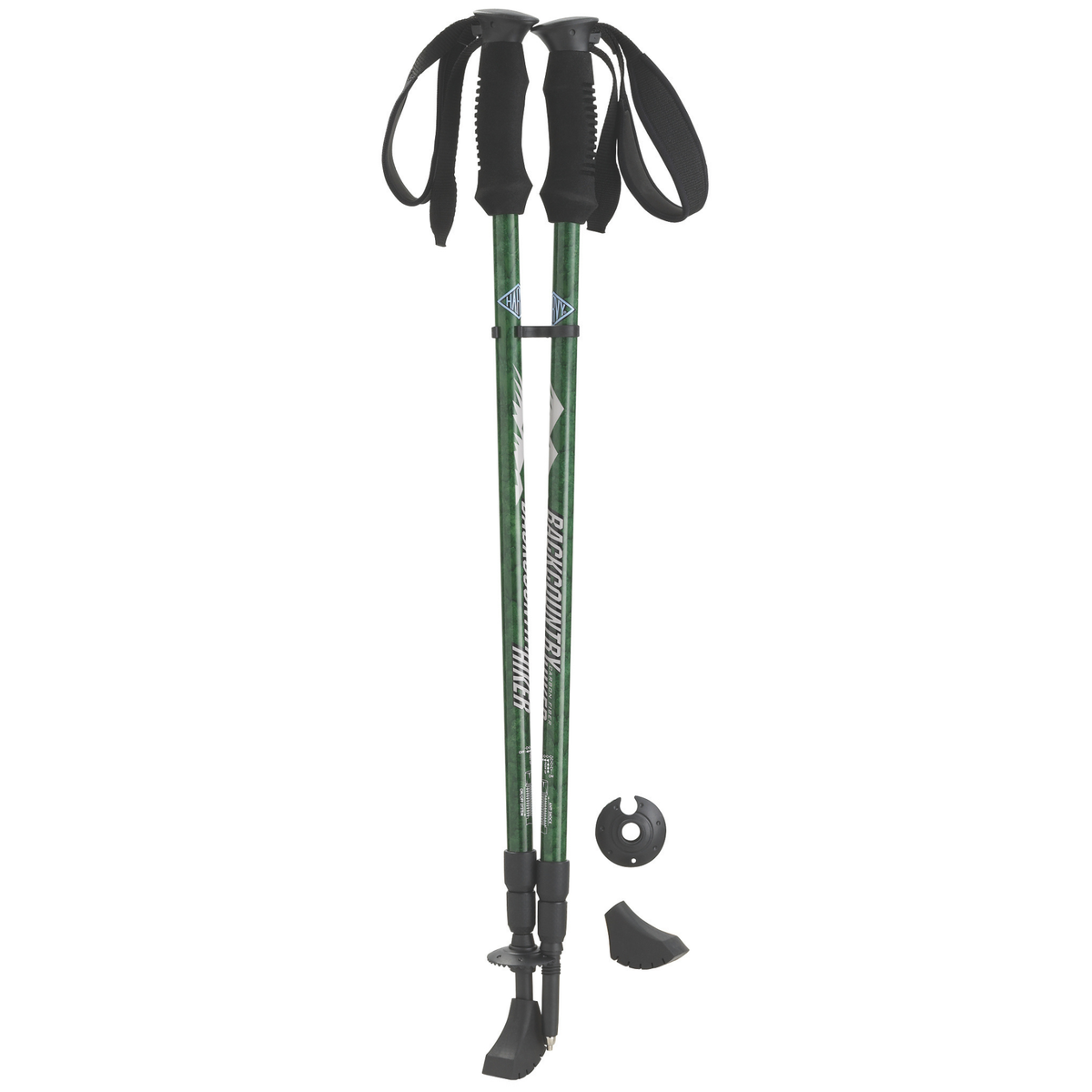Backcountry Carbon Fiber Hiking Poles - 3 Section - Tophatter Daily Deals