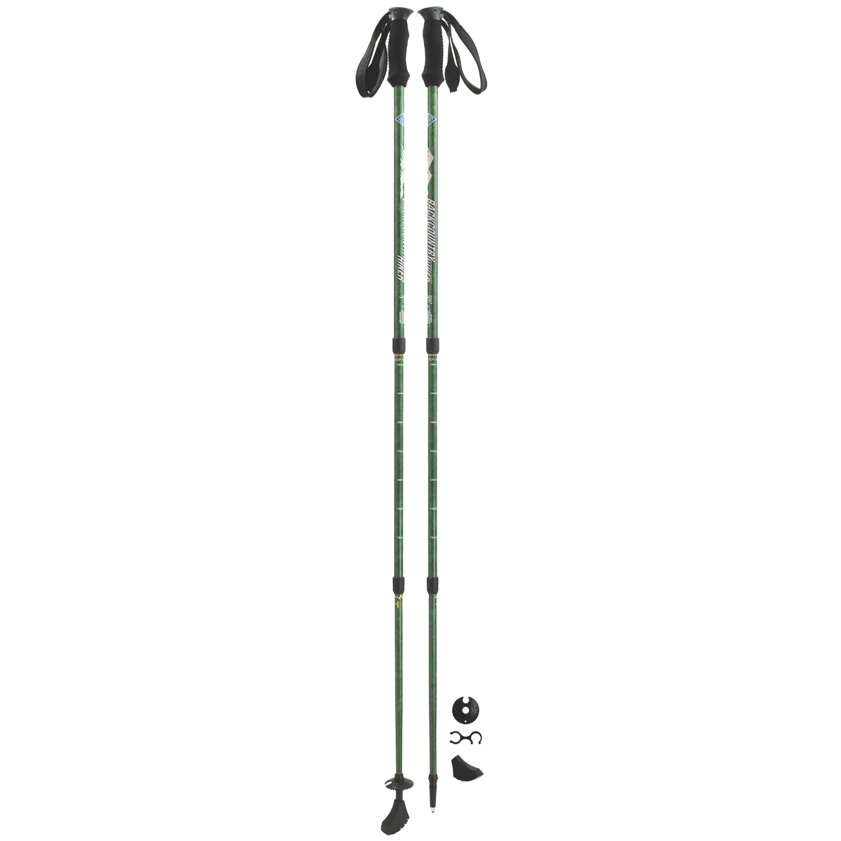 Backcountry Carbon Fiber Hiking Poles - 3 Section - Tophatter Daily Deals