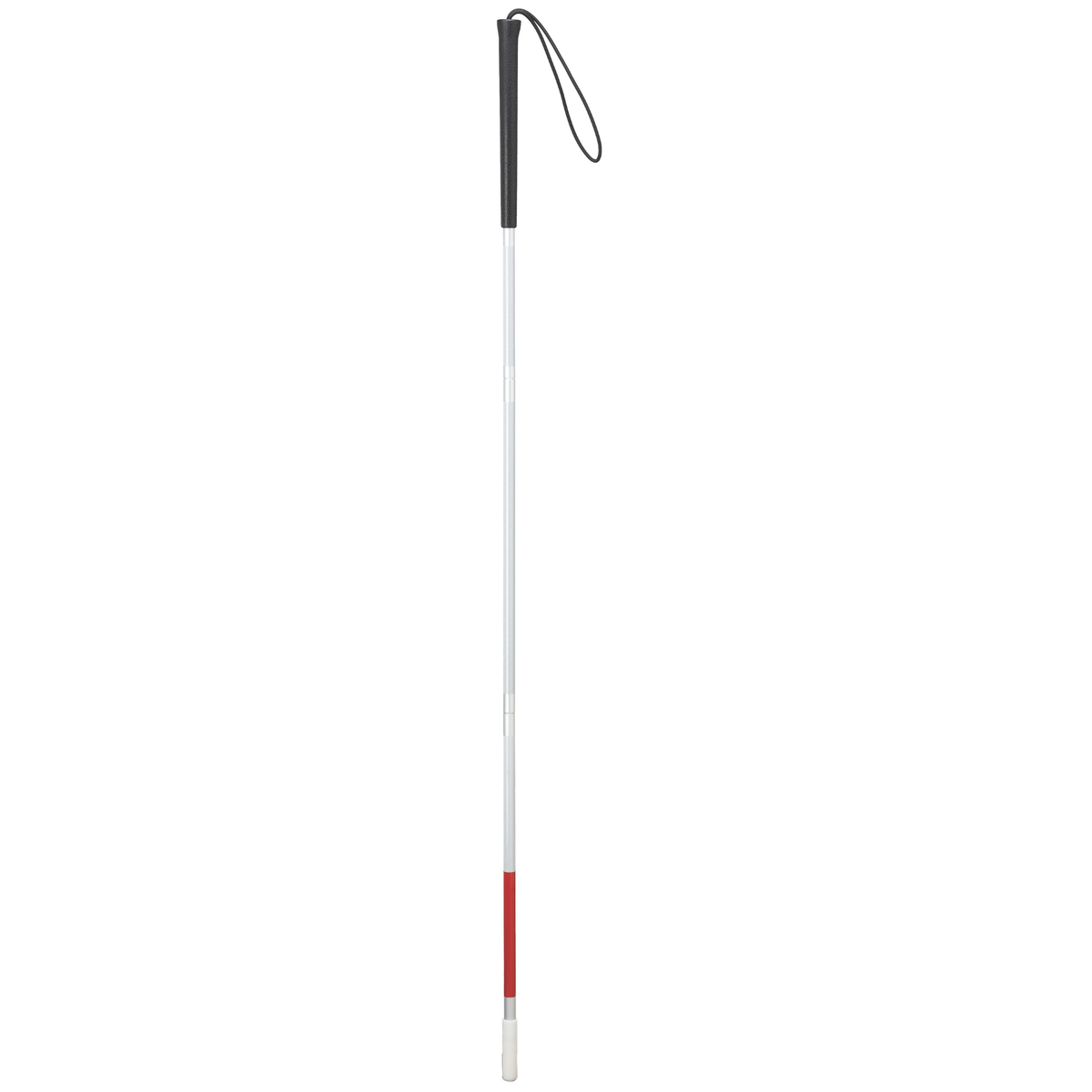 Visually Impaired Three Section Folding Cane-45" - Tophatter Daily Deals