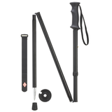 Backcountry Folding Hiking Pole - Black - Tophatter Daily Deals
