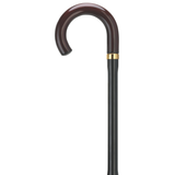 Crook Handle Adjustable Folding Cane - Tophatter Daily Deals