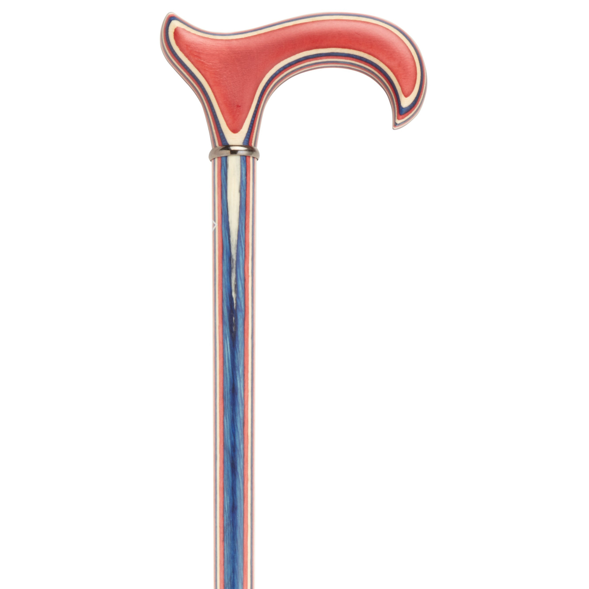 American Pride Derby Handle Walking Cane - 36'' - Tophatter Daily Deals