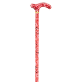 Pink Rose Walking Cane - Tophatter Daily Deals