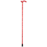 Pink Rose Walking Cane - Tophatter Daily Deals