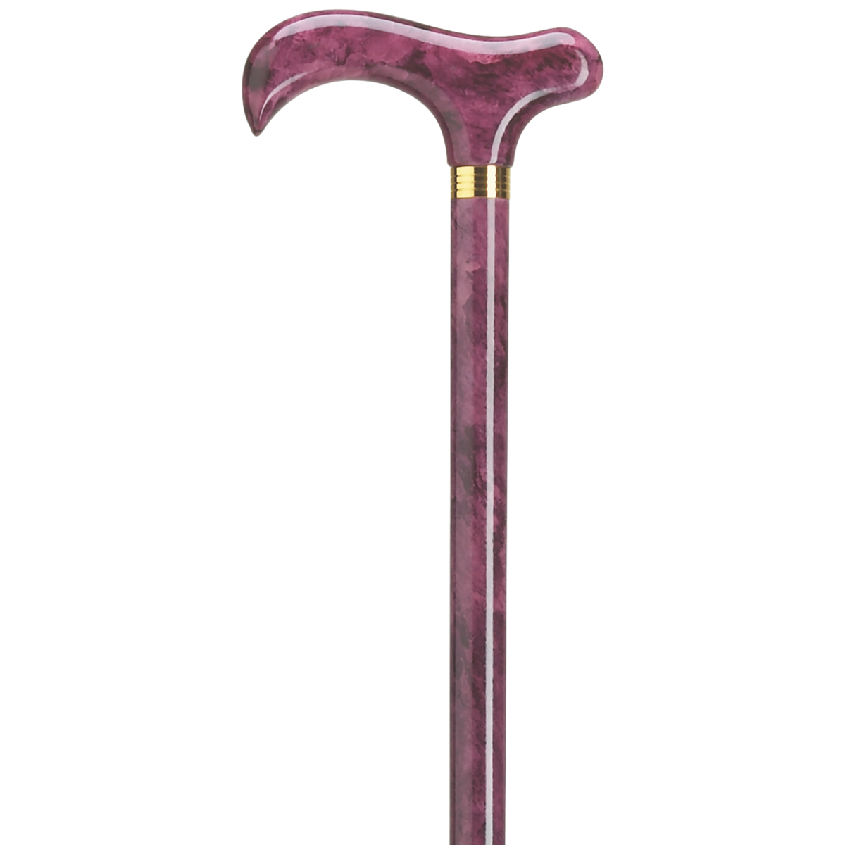 Lilac Derby Walking Cane - Tophatter Daily Deals