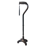 Compact Foldable Quad Cane for Travel & Stability - Tophatter Daily Deals