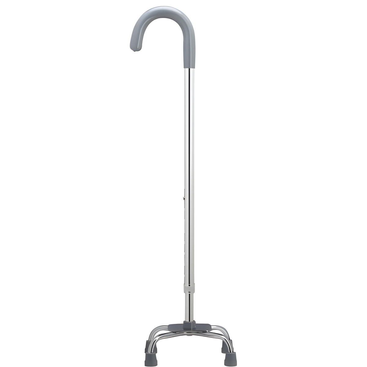 Extra Tall Quad Walking Cane with Adjustable Support, 250 lbs Capacity - Tophatter Daily Deals