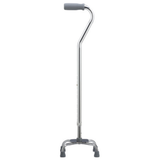 Sturdy Quad Base Cane with Offset Handle & Hypalon Grip, 250 lbs Support - Tophatter Daily Deals
