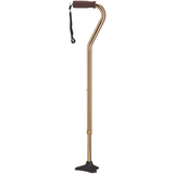 Self-Standing Aluminum Walking Cane with Hypalon Grip & Wrist Strap - Tophatter Daily Deals