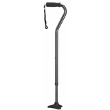 Self-Standing Aluminum Walking Cane with Hypalon Grip & Wrist Strap - Tophatter Daily Deals