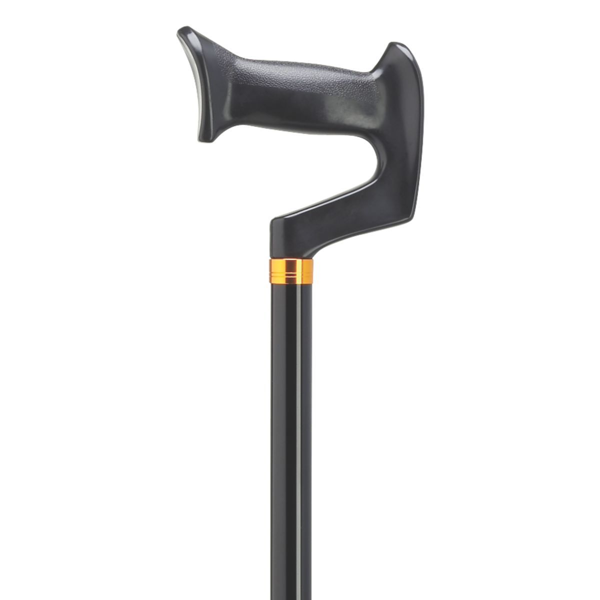 Aluminum Orthopedic Handle Walking Cane-Black - Tophatter Daily Deals
