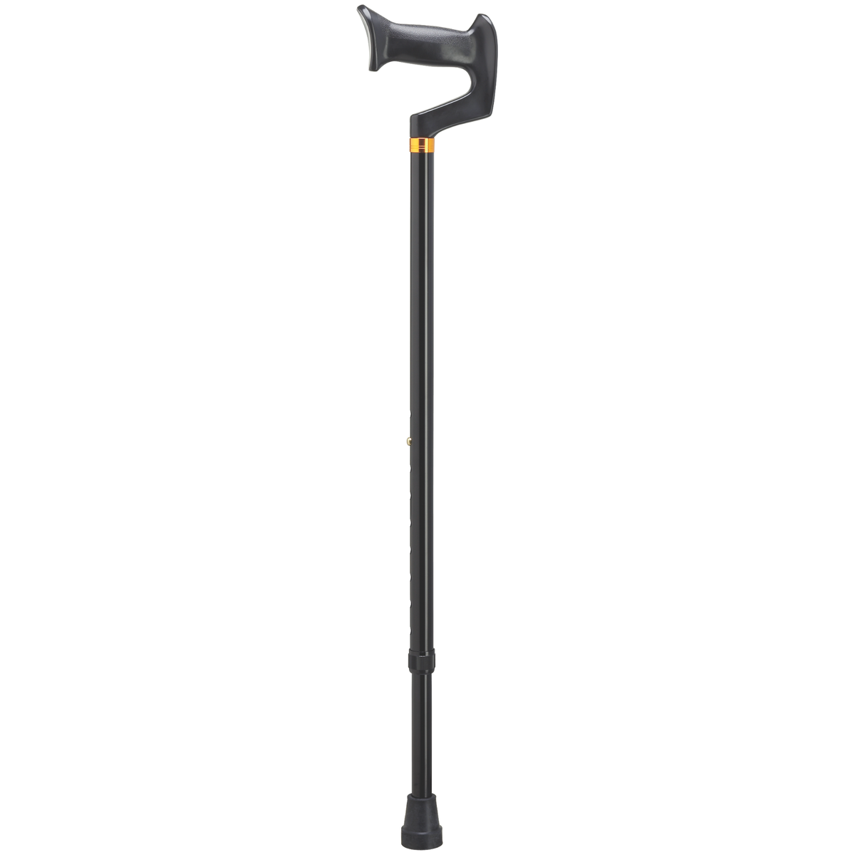 Aluminum Orthopedic Handle Walking Cane-Black - Tophatter Daily Deals