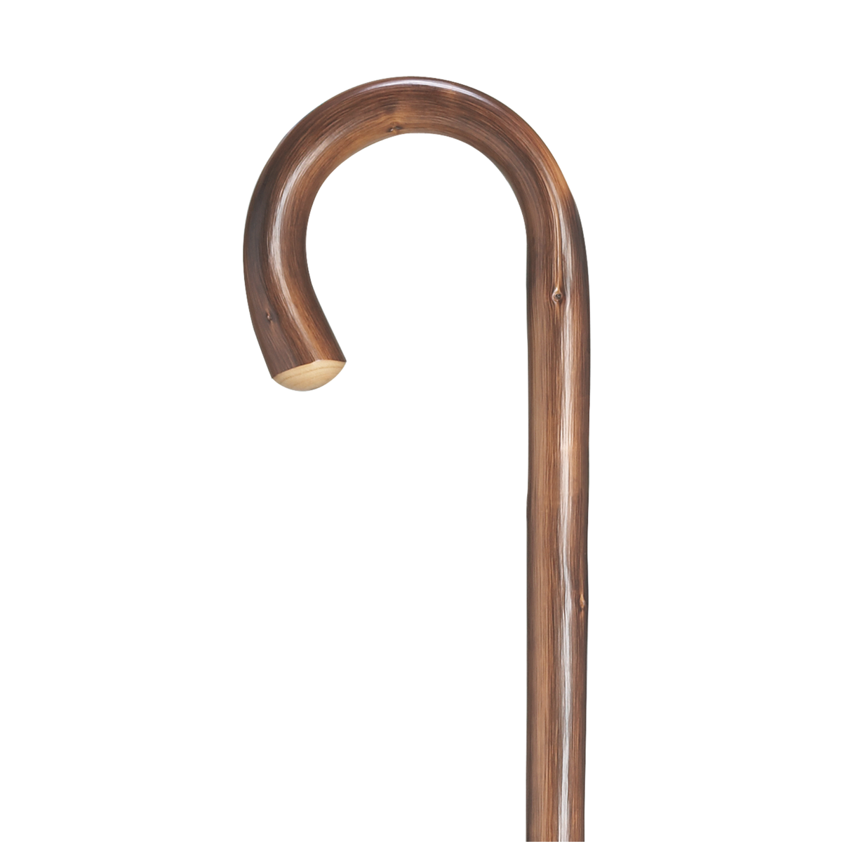 Ladies English Chestnut Tourist Cane - Tophatter Daily Deals