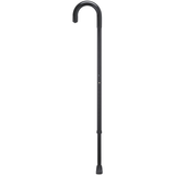 Adjustable Black Aluminum Hospital Cane with Vinyl Grip Handle - Tophatter Daily Deals