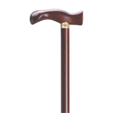 Ergonomically Shaped Walking Stick-Burgundy - Tophatter Daily Deals