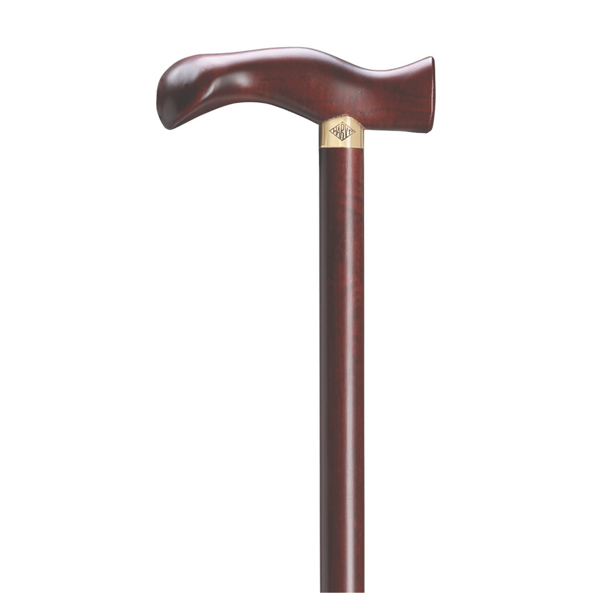 Ergonomically Shaped Walking Stick-Burgundy - Tophatter Daily Deals