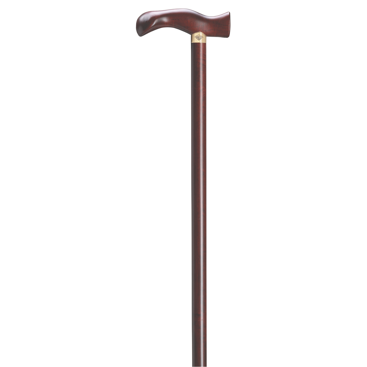 Ergonomically Shaped Walking Stick-Burgundy - Tophatter Daily Deals