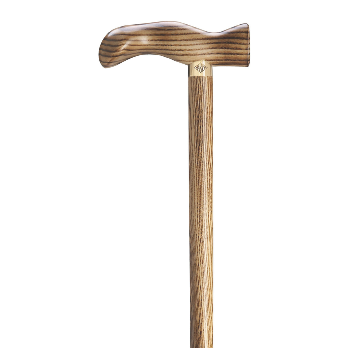 Ergonomically Shaped Walking Cane-Scorched - Tophatter Daily Deals