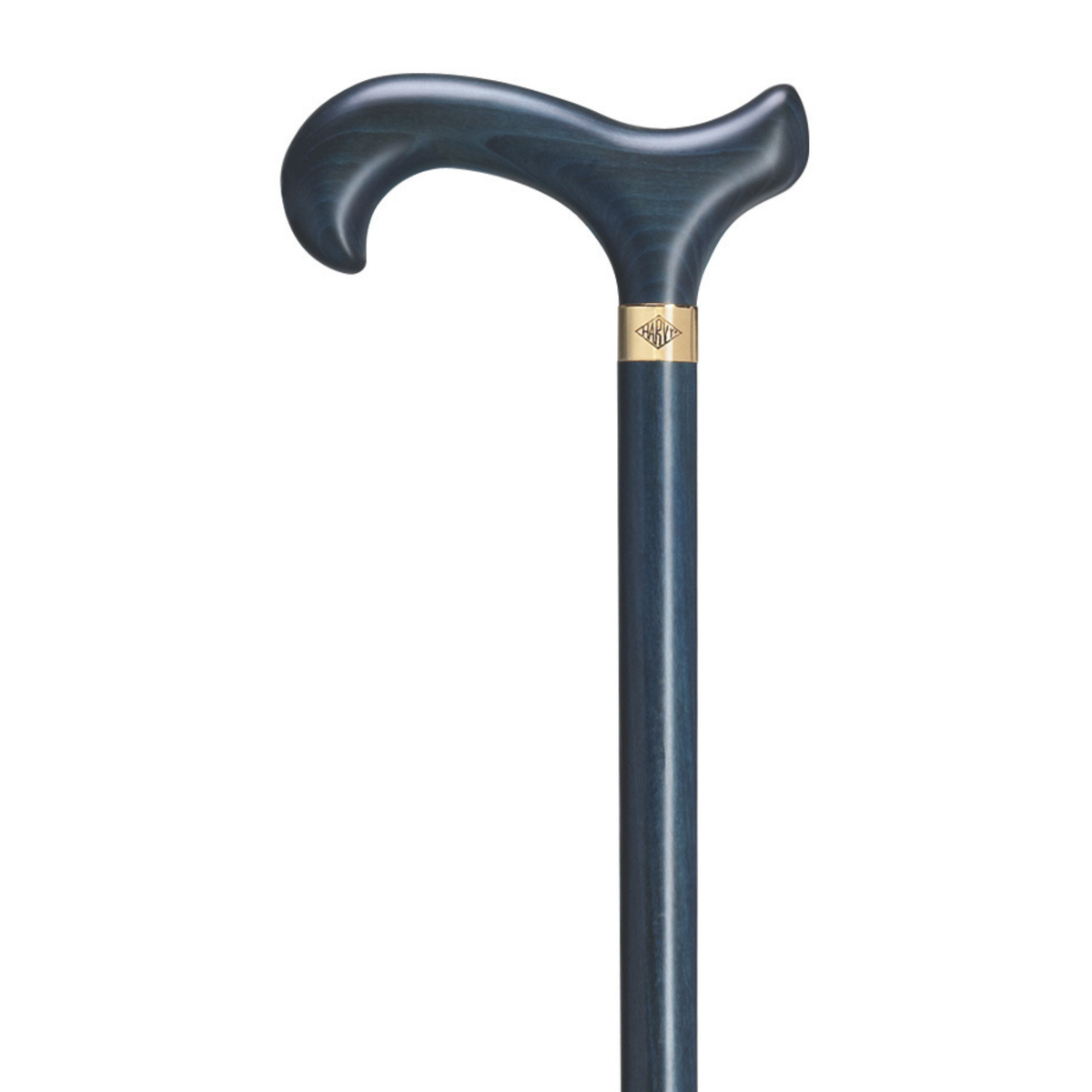 Scorched and Blue Stain Walking Cane - Tophatter Daily Deals