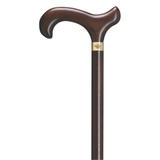 Scorched and Dark Brown Walking Cane - Tophatter Daily Deals
